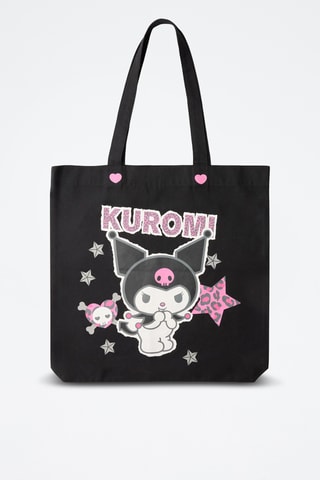 Tote bag Kuromi Sanrio - Negro