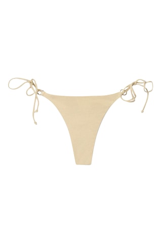 Tanga de bikini - Dorado