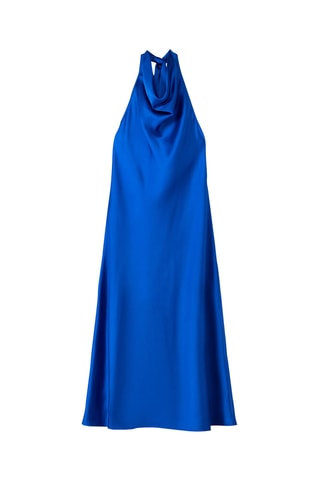 Vestido largo - Azul eléctrico