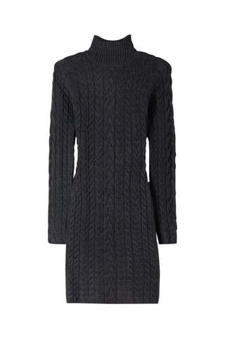 Vestido jersey - Gris oscuro