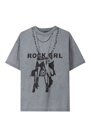 Camiseta - Gris oscuro y antracita