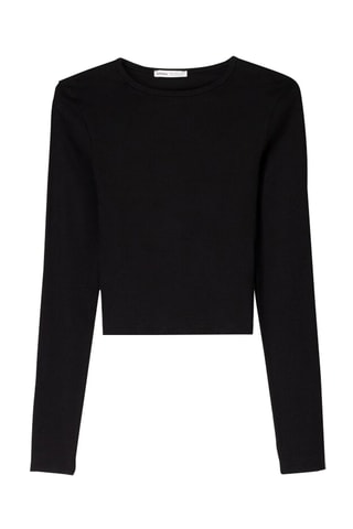 Crop top - Negro