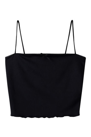 Crop top - Negro