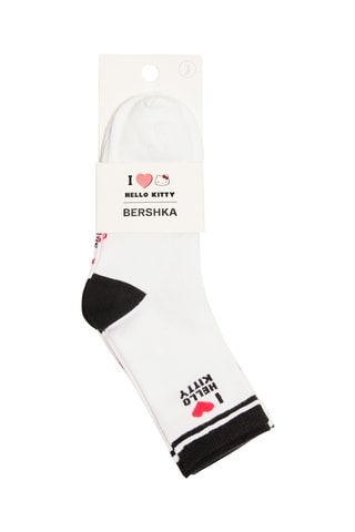 Calcetines Hello Kitty Sanrio - Blanco