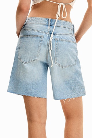 Short vaquero - Azul claro