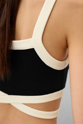Crop top - Negro