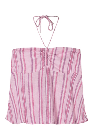 Top de lino - Rosa