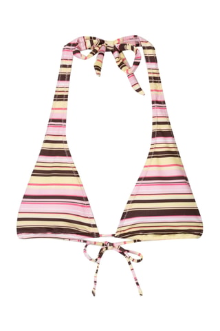 Sujetador de bikini - Rosa y amarillo
