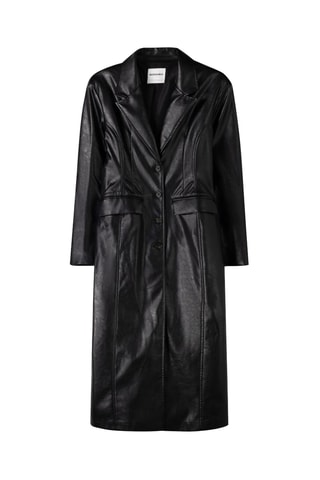 Chaqueta larga - Negro