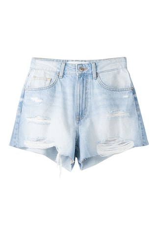 Short vaquero - Azul claro