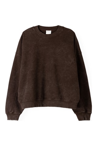 Sudadera - Marrón jaspeado