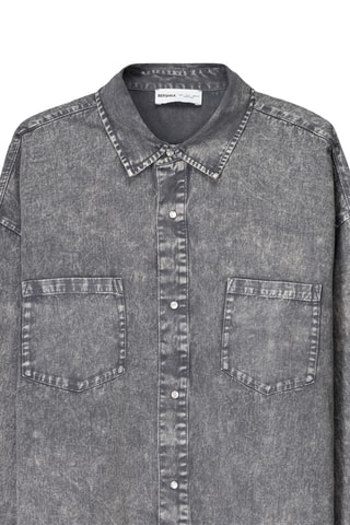 Camisa vaquera - Gris