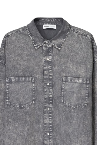 Camisa vaquera - Gris