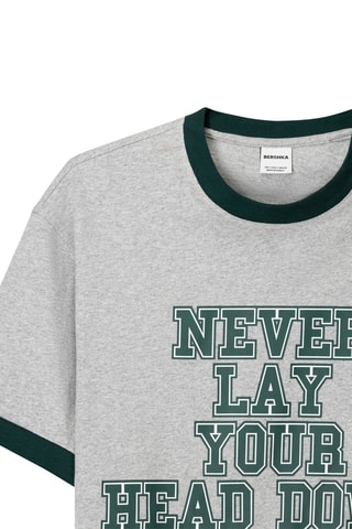 Camiseta - Gris claro jaspeado