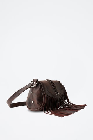 Bolso de piel - Marrón