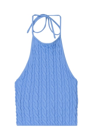 Top - Azul claro