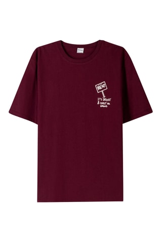 Camiseta - Burdeos