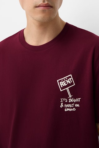 Camiseta - Burdeos
