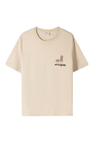 Camiseta - Beige