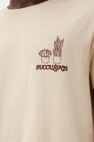 Camiseta - Beige