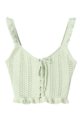 Crop top - Verde agua
