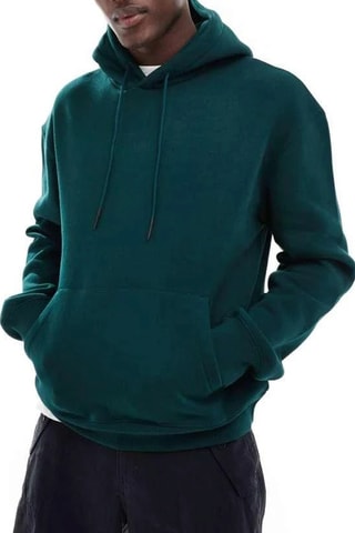 Sudadera con capucha - Verde oscuro