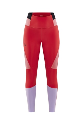 Leggings de entrenamiento de tiro alto Pro Hit Blocked - Rojo
