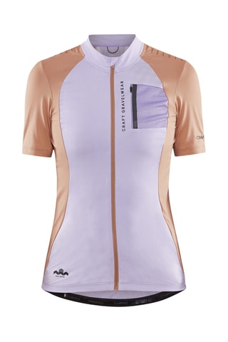 Camiseta de ciclismo ADV Gravel - Violeta