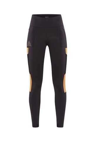 Leggings de running de tiro alto Pro Trail - Negro