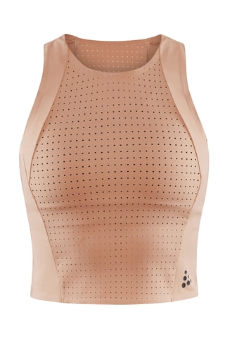 Camiseta de tirantes ADV Hit Perforated - Beige