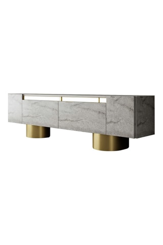 Meuble TV 2 abattants Bohem  - 180 x 50 x 30 cm