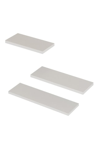 Etagère murale 3 niveaux - Blanc