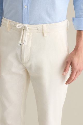 Pantalón chino de lino - Rosa