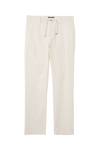 Pantalón chino de lino - Rosa