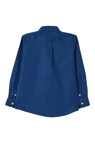 Camisa de lino - Azul