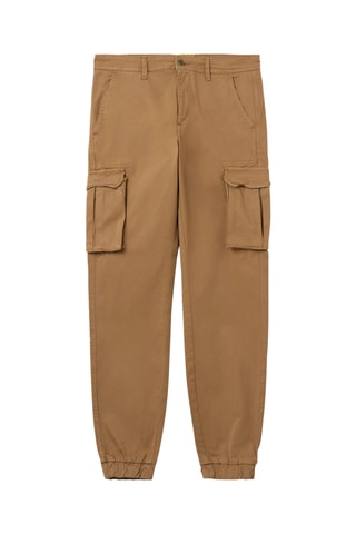Pantalón cargo - Marrón