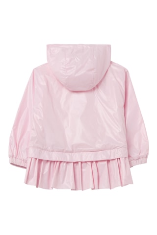 Impermeable con capucha - Blanco