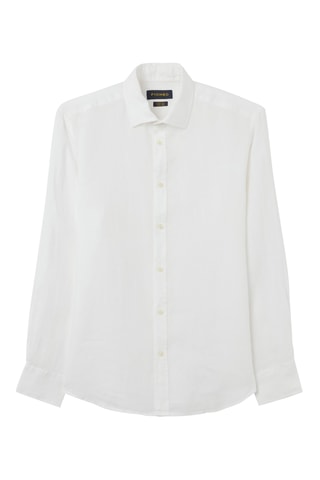 Camisa de lino - Blanco