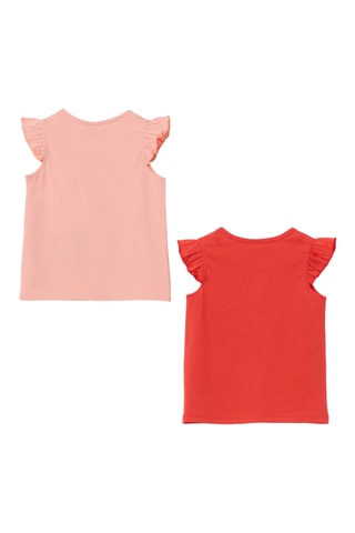 2 camisetas - Rojo