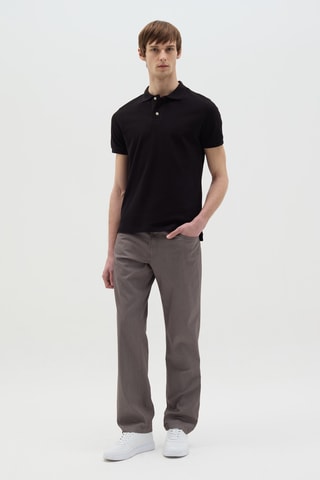 Polo slim fit - Gris