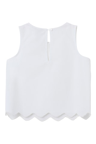Camiseta de tirantes - Blanco