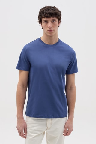 Camiseta regular - Azul