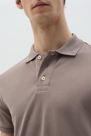 Polo slim fit - Gris