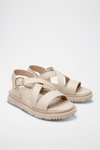 Sandalias - Beige