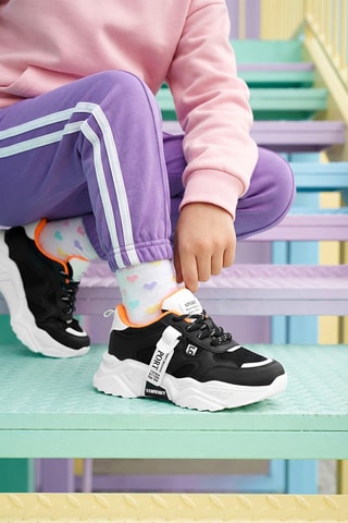 Zapatillas - Blanco y negro