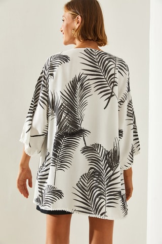 Kimono - Blanco y negro