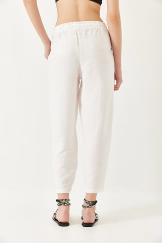 Pantalón baggy 7/8 - Blanco