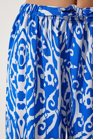 Pantalón palazzo - Azul rey