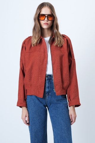 Chaqueta - Rojo teja