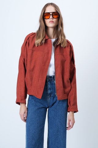 Chaqueta - Rojo teja